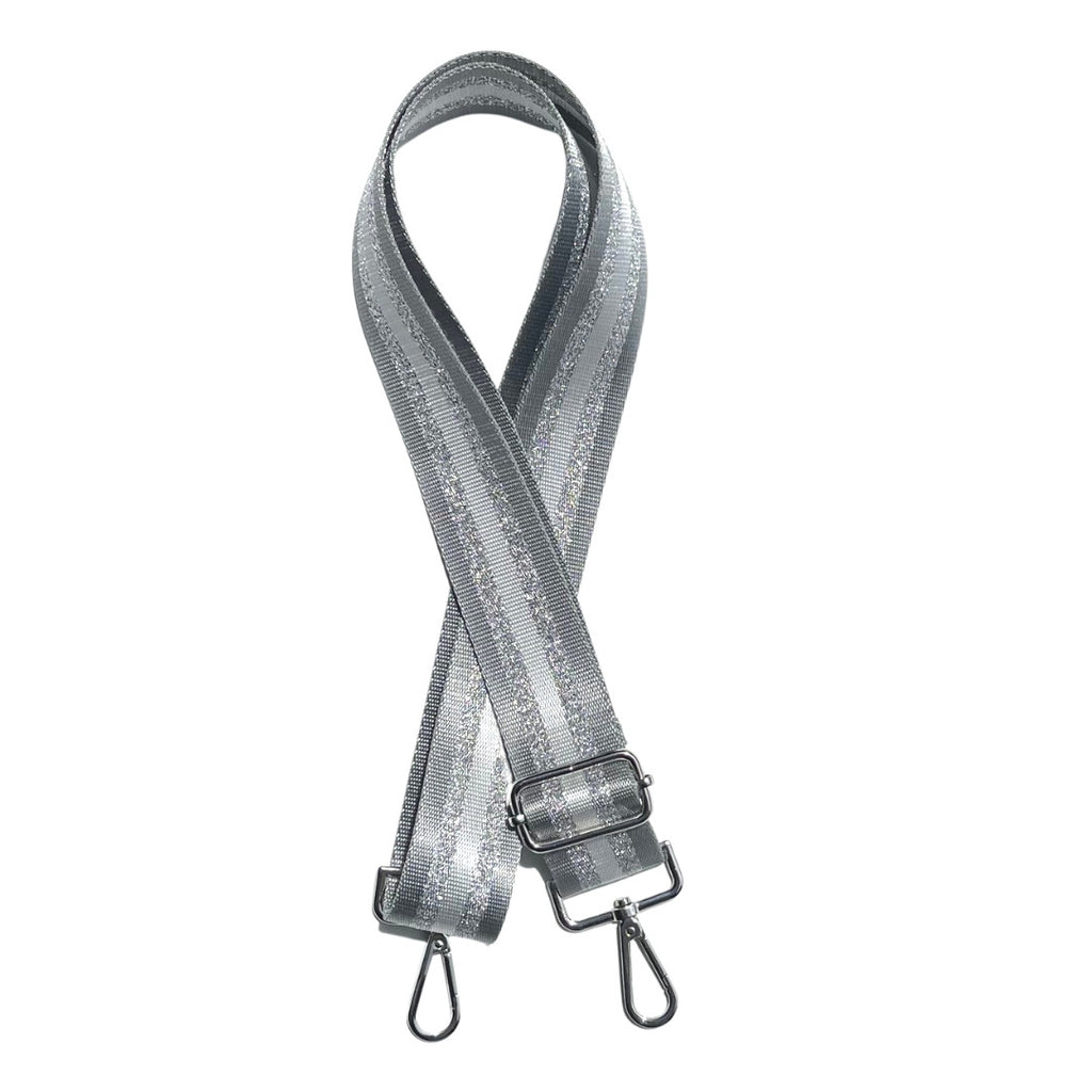 Detachable Crossbody Purse Strap - Solid Dark Gray